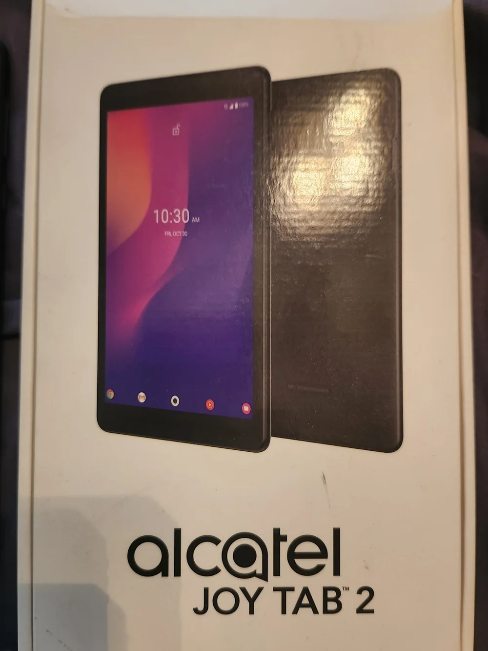 Joy Tab 2 Black Tablet - Compact Android Entertainment (LOT OF 2)